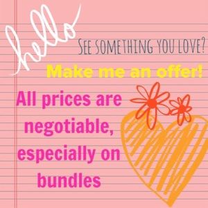 See something you love? Make me an offer!